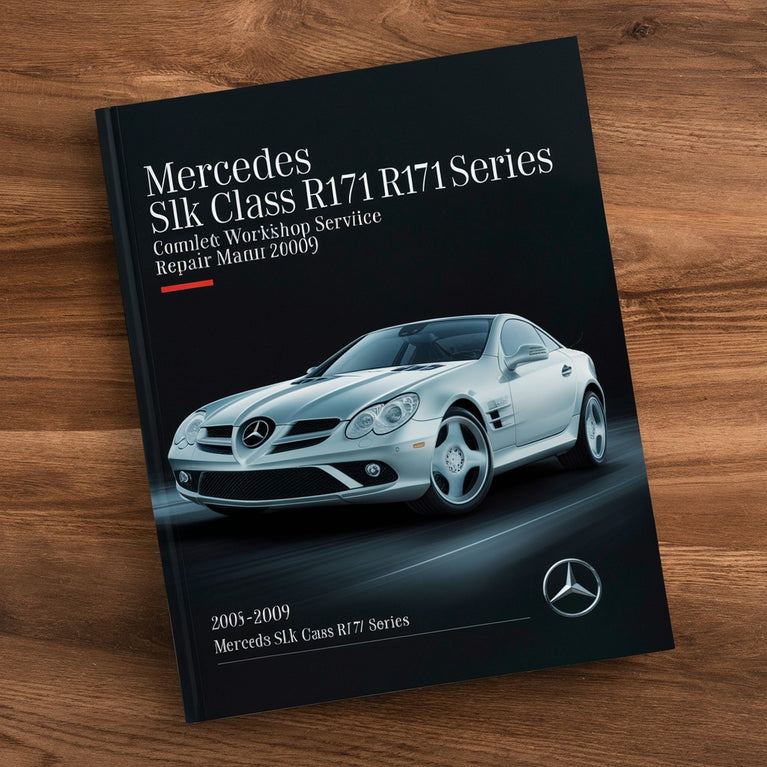 Mercedes SLK-Klasse R171-Serie Komplettes Werkstatthandbuch 2005 2006 2007 2008 2009 PDF-Download