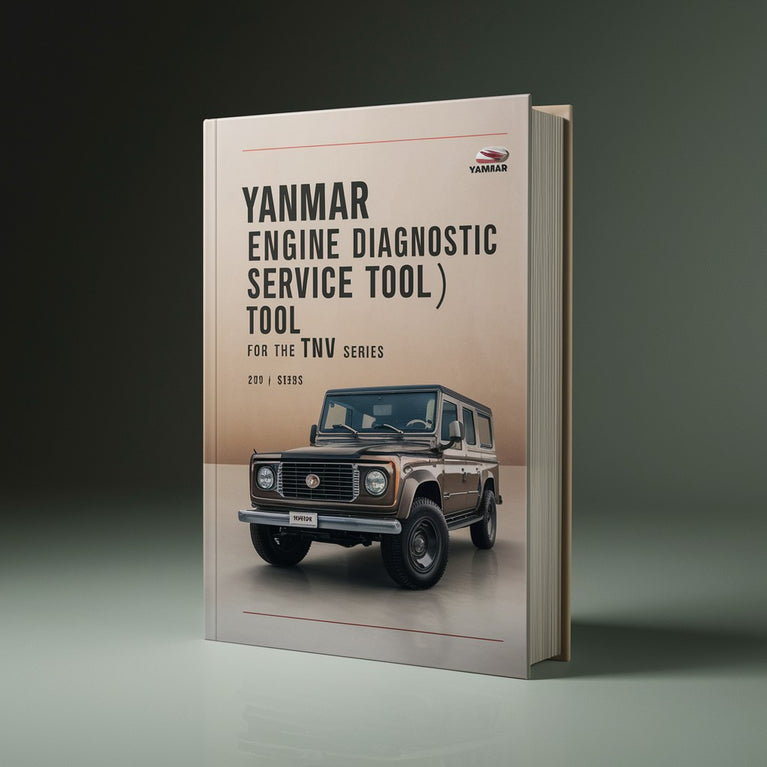 YANMAR Engine DIAGNOSTIC Service TOOL(YEDST)FOR THE TNV SERI