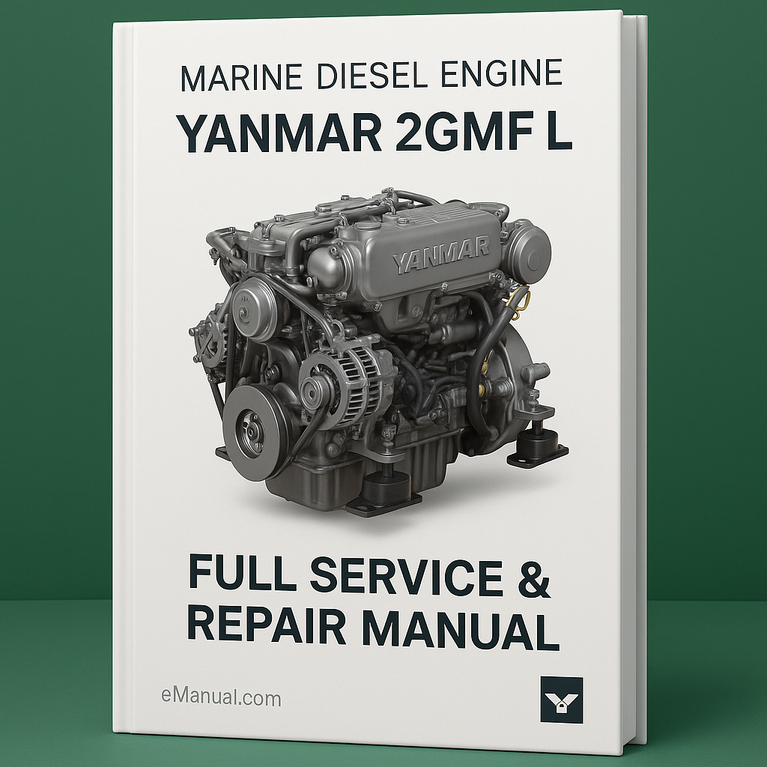 Yanmar Marine Diesel Engine 2gm F L Full Service Repair Manual