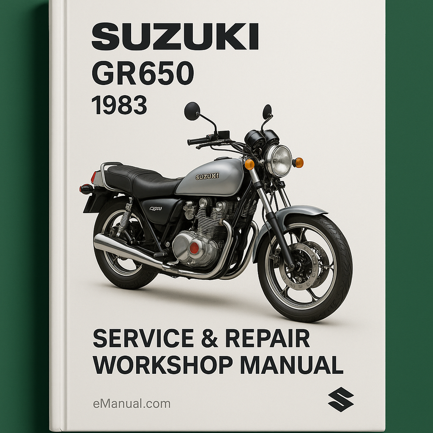 Suzuki GR650 GR 650 1983 83 Service Repair Workshop Manual