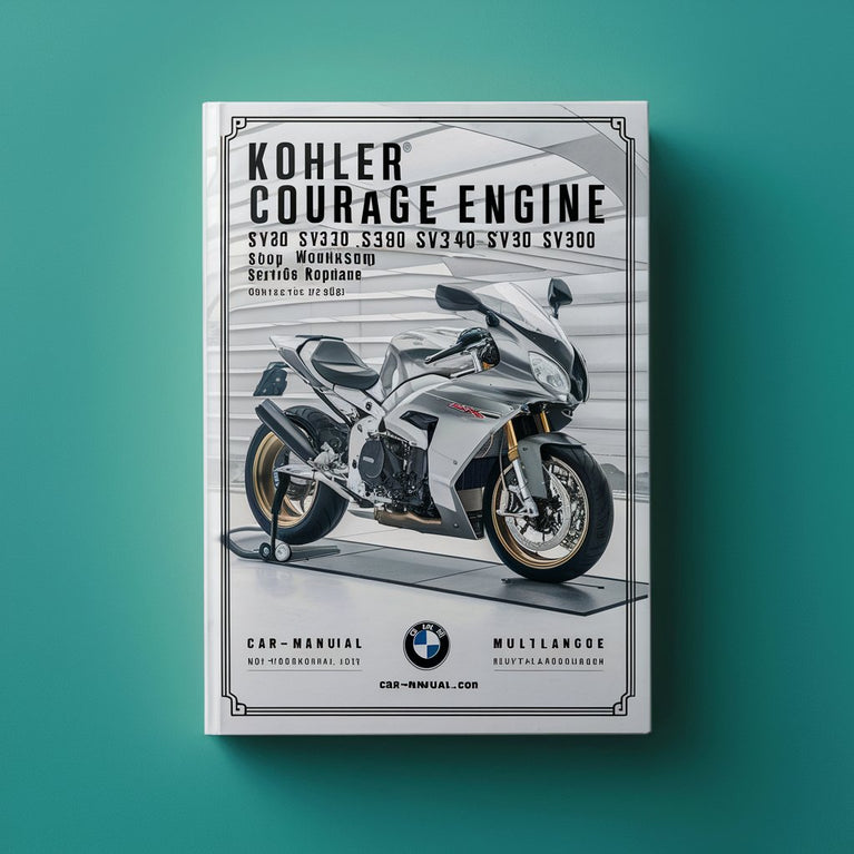 Kohler COURAGE Engine SV480 SV530 SV540 SV590 SV600 SV620 Shop Workshop Service Repair Manual-COVERS All YOU NEED to KNOW