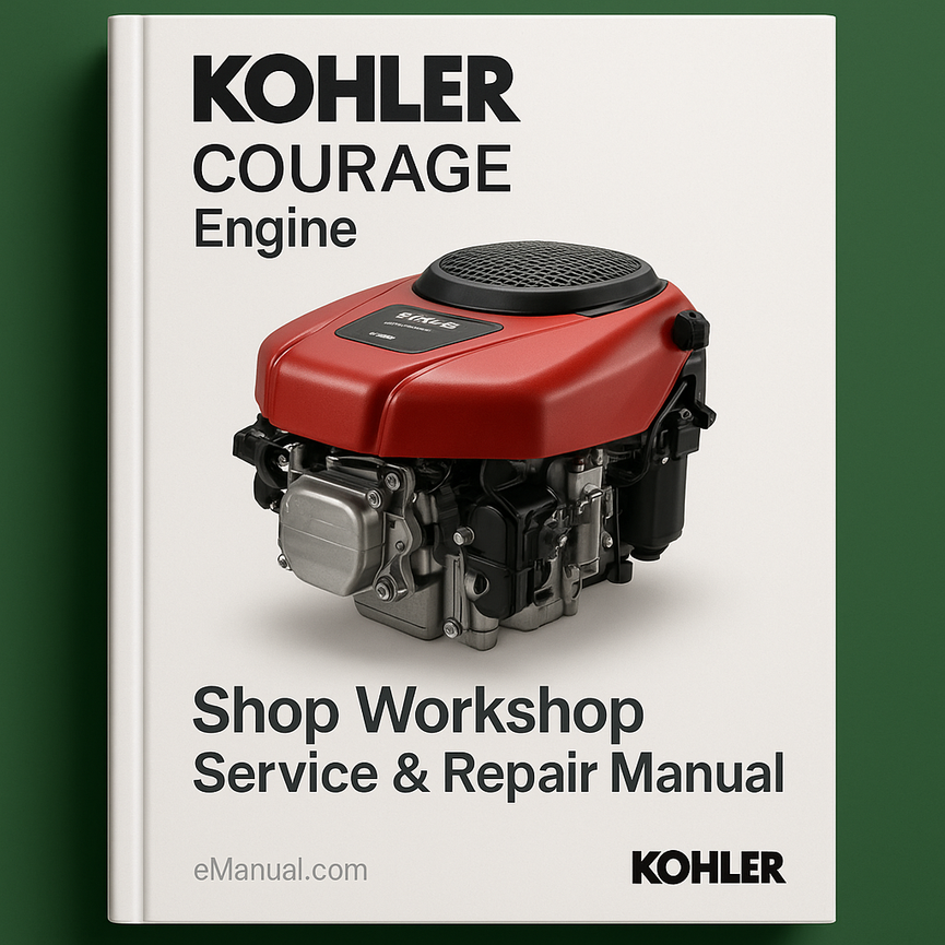 Kohler COURAGE Engine SV480 SV530 SV540 SV590 SV600 SV620 Shop Workshop Service Repair Manual-COVERS All YOU NEED to KNOW