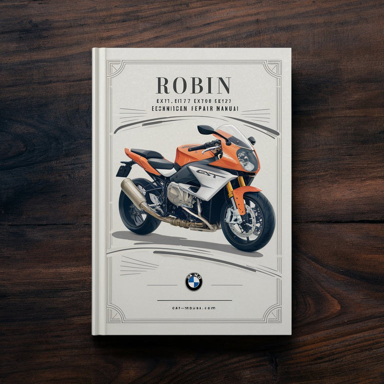 Robin EX13 EX17 EX21 EX27 Technician/Service Repair Manual