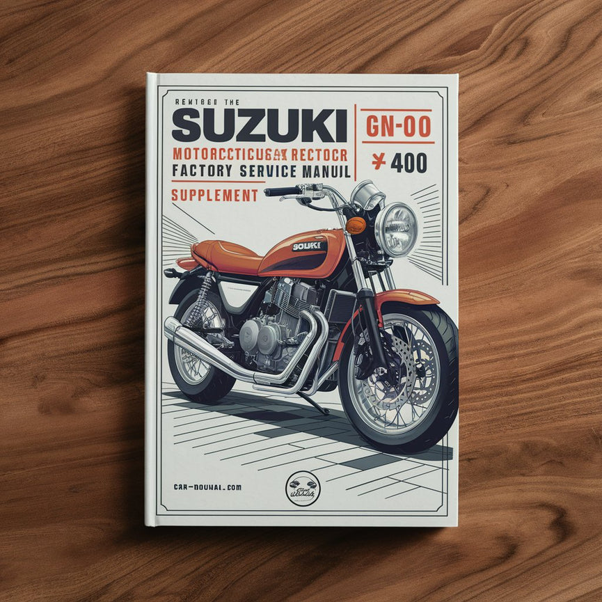 Suzuki GN400 Motorcycle Factory Service/Repair Manual SUPPLEMENT-GN 400-