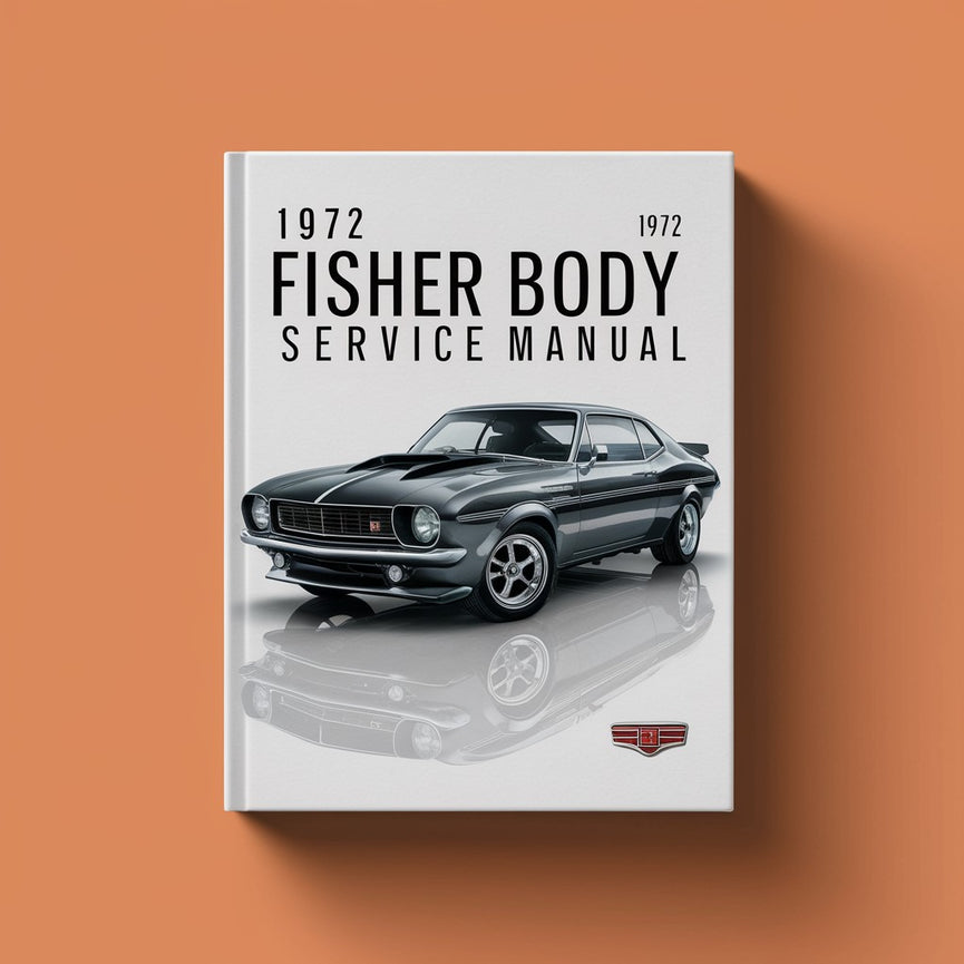 1972 Manual de Servicio de Reparación de Fisher Body