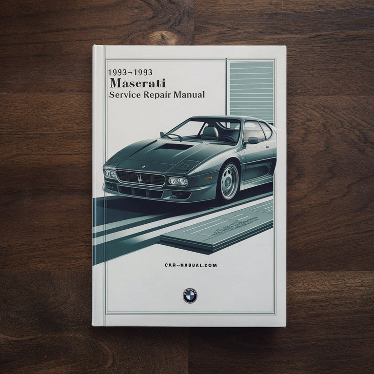 1983-1993 Maserati Biturbo Service Repair Manual