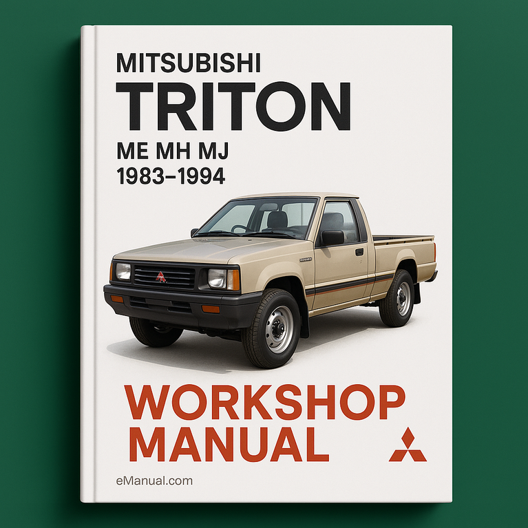 Mitsubushi TRITON ME MH MJ 1983-1994 Model Workshop Manual