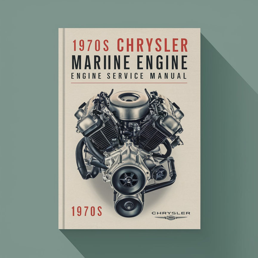 1970s M440 chrysler marine inboard engine Service Repair Manual