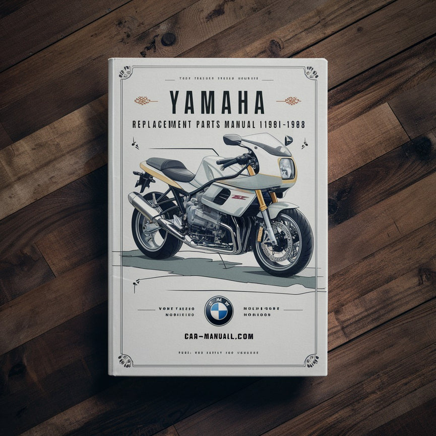 Yamaha MX80 Replacement Parts Manual 1981-1982