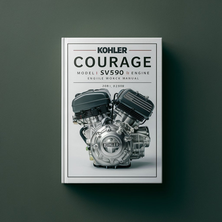 Manual de taller del motor Kohler COURAGE Modelo SV590 19HP