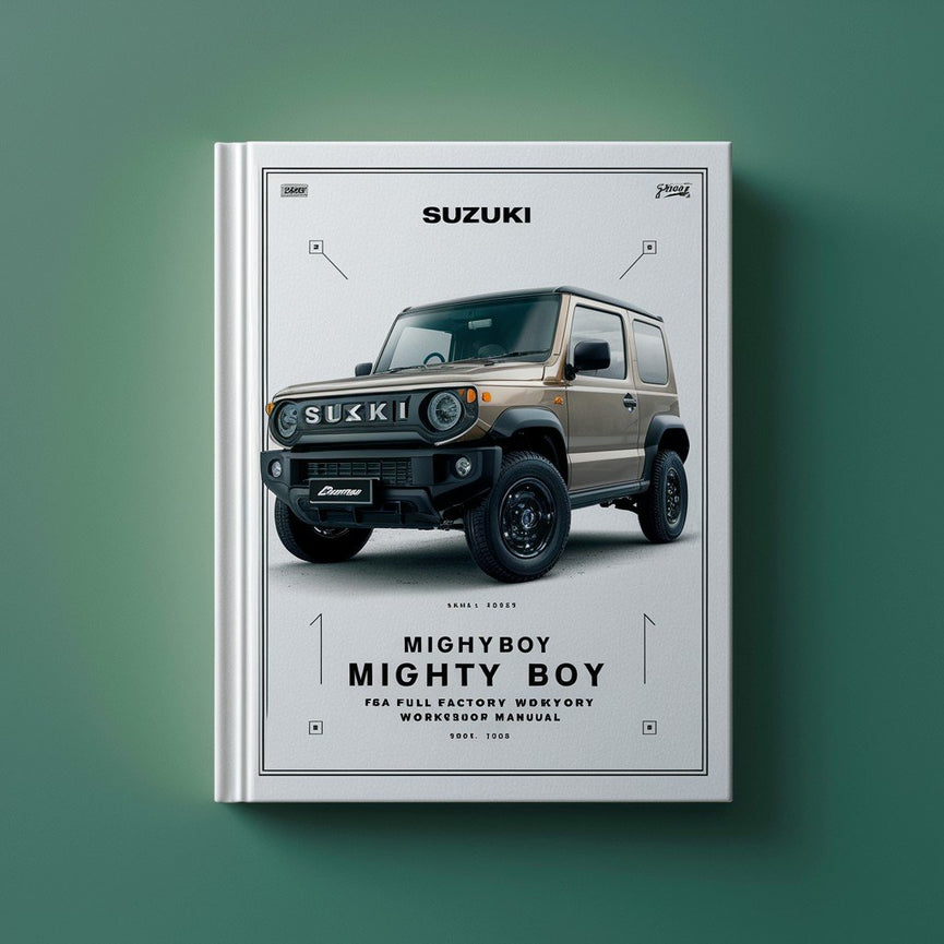 Suzuki MIGHTYBOY MIGHTY BOY F5A Full Factory Workshop Manual