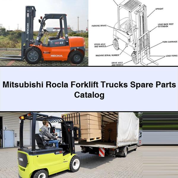 Mitsubishi Rocla Forklift Trucks Spare Parts Catalog