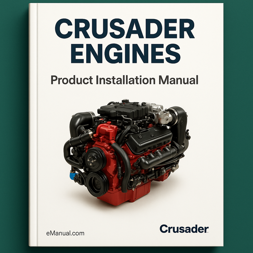 Crusader Engines Product Installation Manual