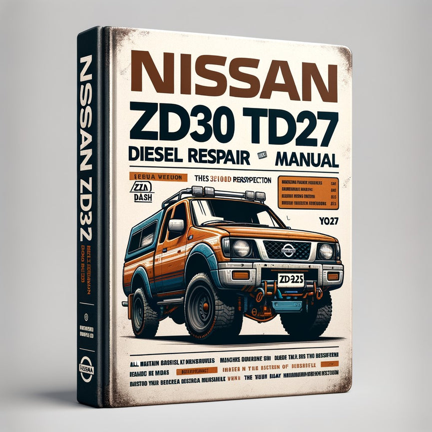 NISSAN ZD30 TD25 TD27 Diesel Repair Workshop Manual