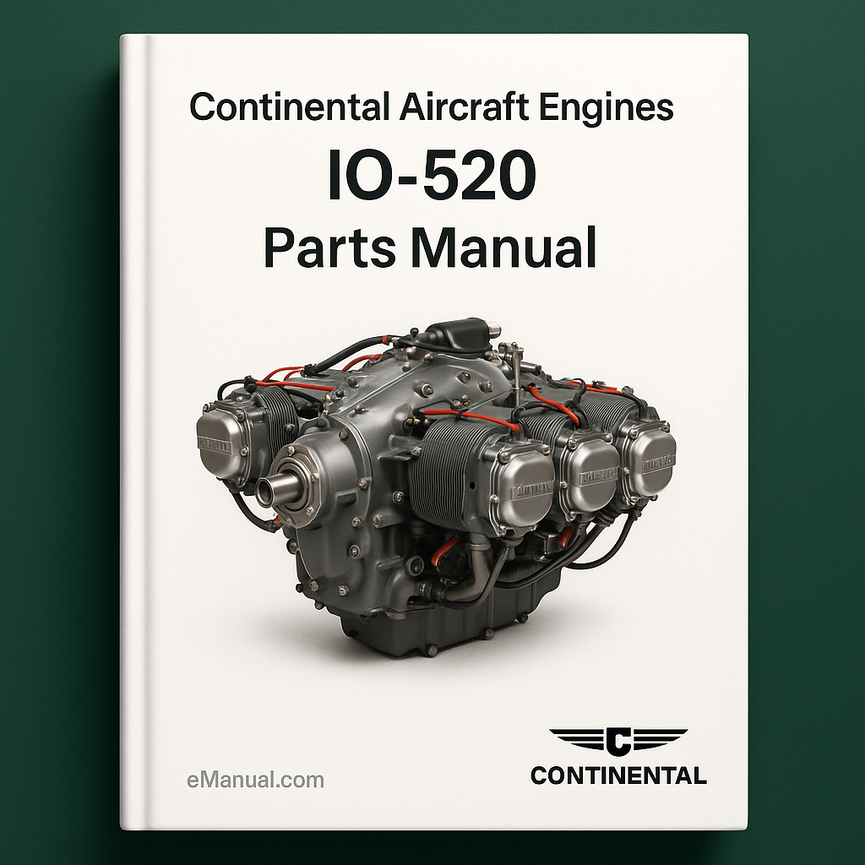 Continental Aircraft Engines IO-520 Parts Manual