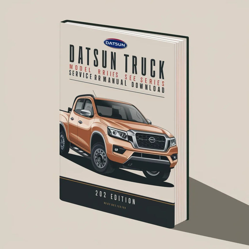 DATSUN Truck Model 320 Series Service Repair Manual