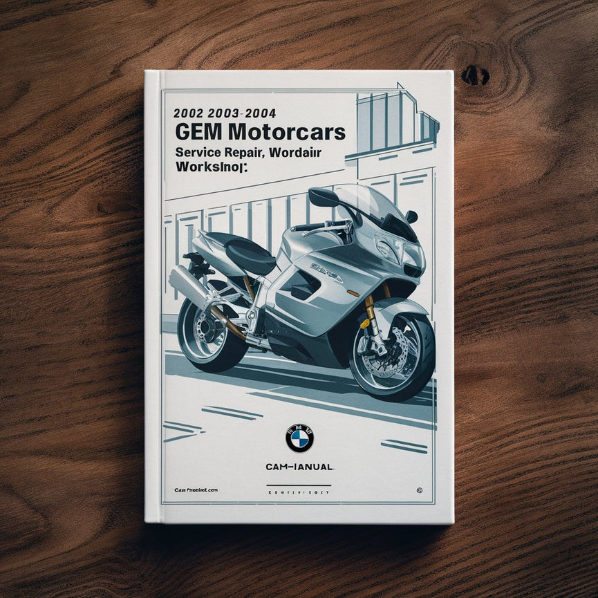 2002 2003 2004 GEM Global Electric Motorcars Service Repair Workshop Manual PDF Download
