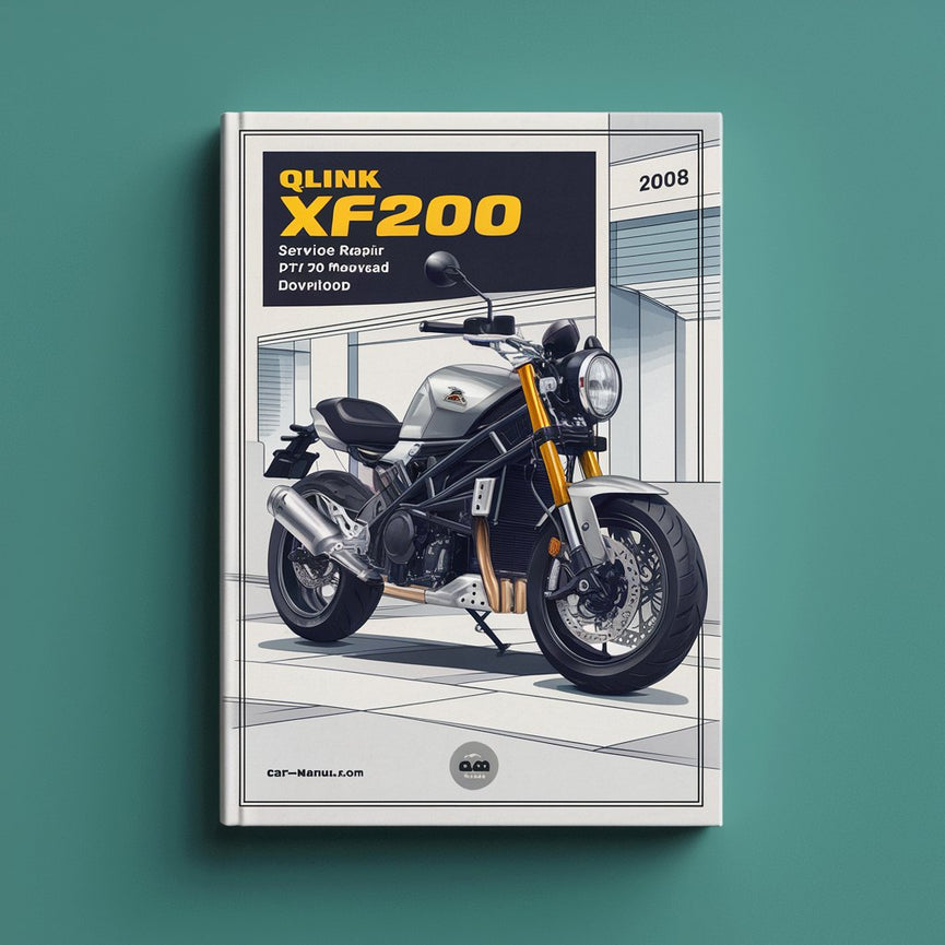 Descarga del manual en PDF de reparación del servicio de motocicletas QLINK XF200 XP200 2008-2012