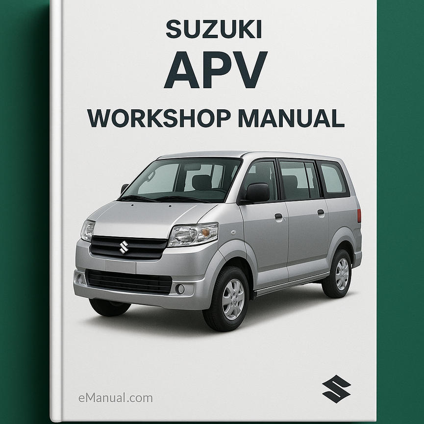 Suzuki APV Service Repair Workshop Manual