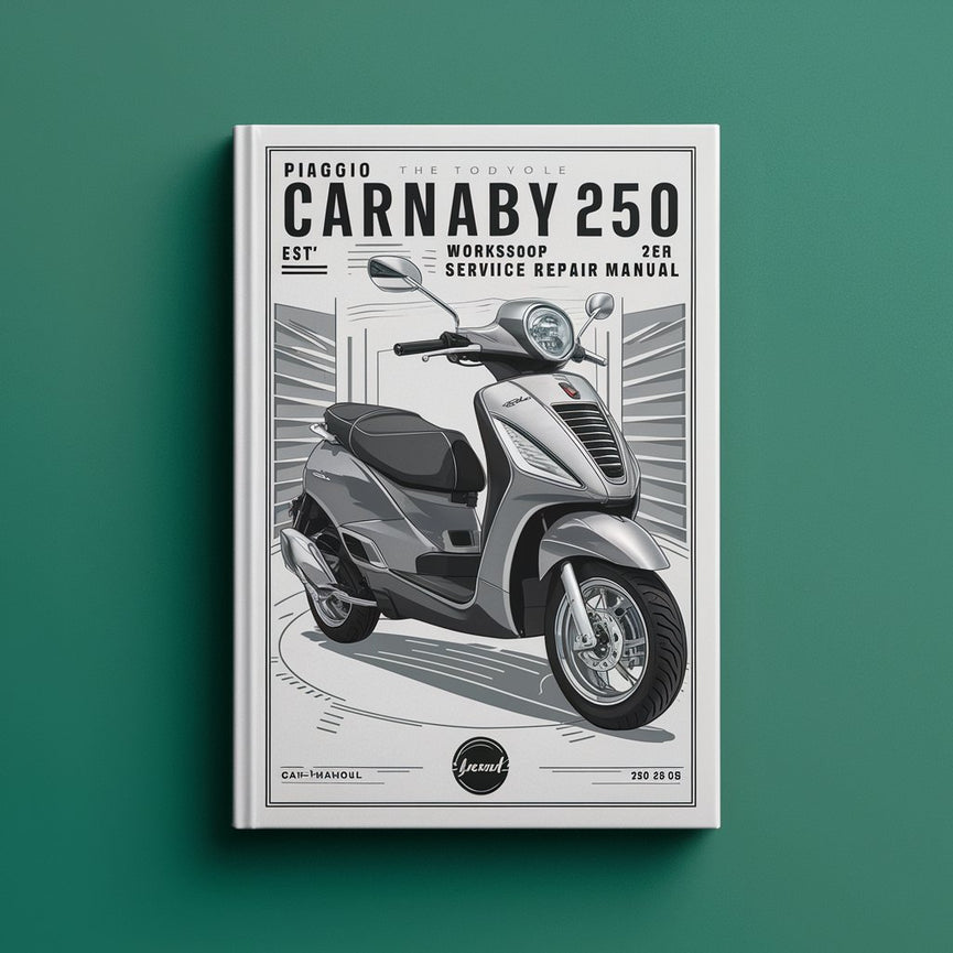 Piaggio Carnaby 250 ie Workshop Service Repair Manual PDF Download