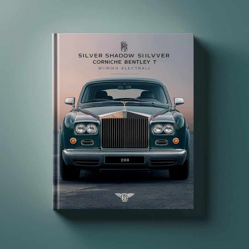 Rolls-Royce Silver Shadow Corniche Bentley T Manual eléctrico de cableado Descargar PDF