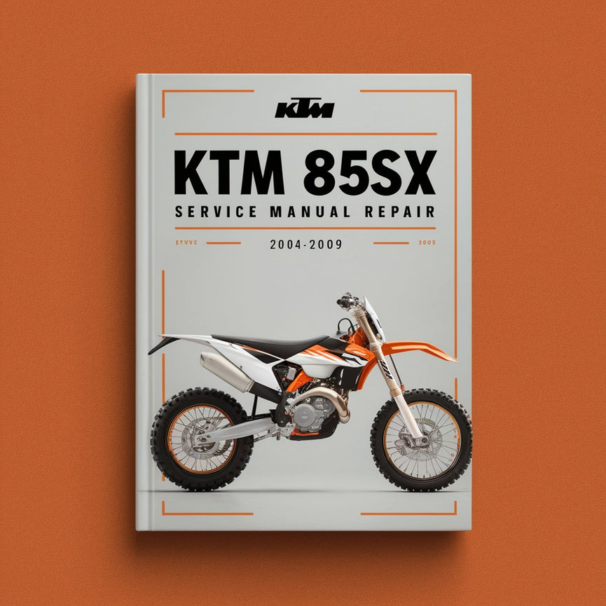 Reparación del manual de servicio KTM 85sx / 105sx 2004-2009 85 105 sx