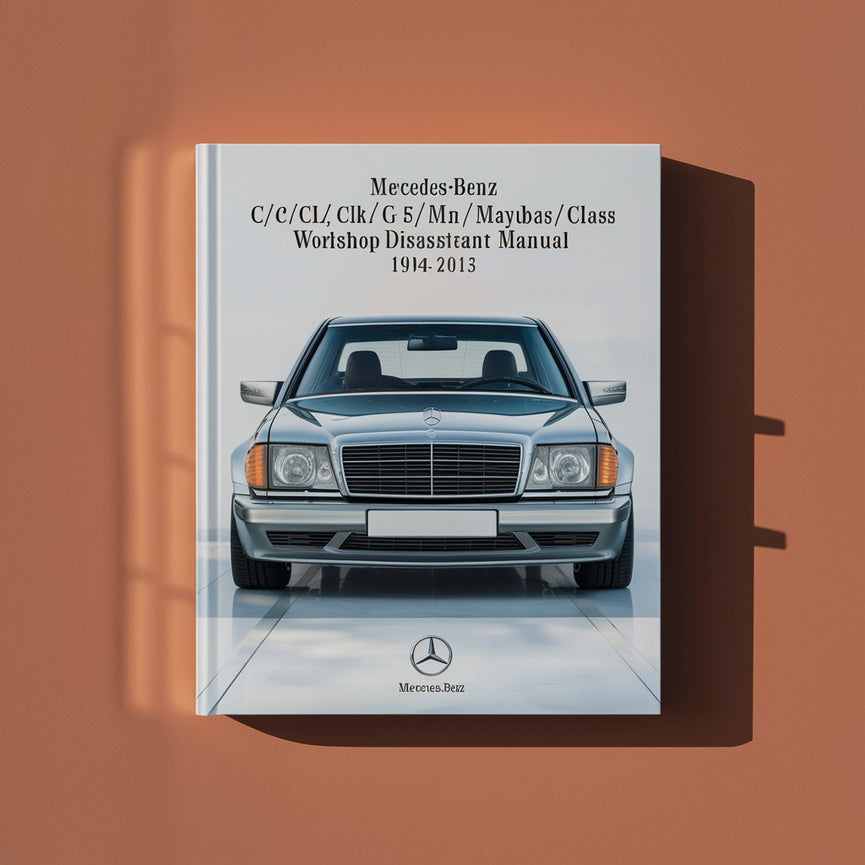 Manual asistente de desmontaje de taller Mercedes-Benz Clase C/CL/CLK/G/E/M/Maybach/S/SL 1994-2013 (678 MB, videotutorial multiplataforma muy detallado)