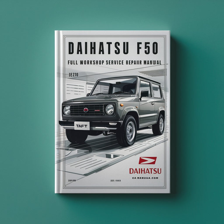 DAIHATSU TAFT F50 2.2L Diesel Komplettes Werkstatthandbuch PDF-Download