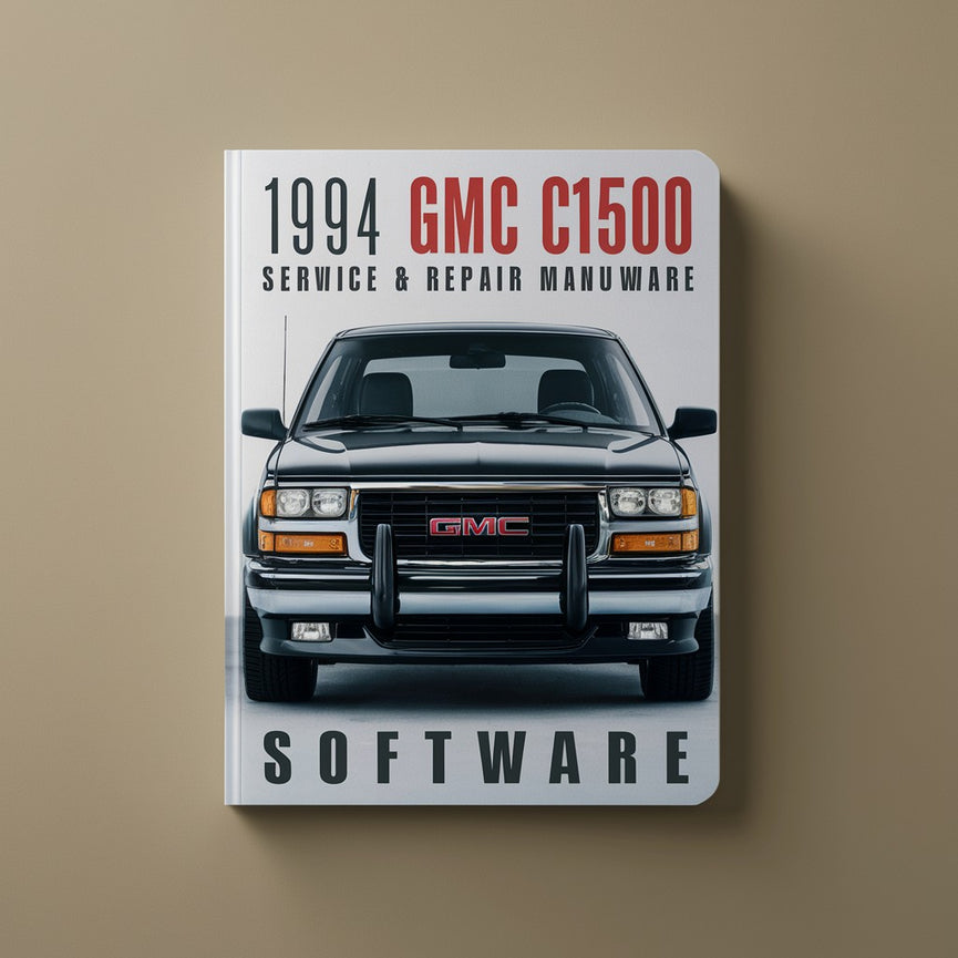 1994 GMC C1500 Manual de servicio y reparación Software Descargar PDF