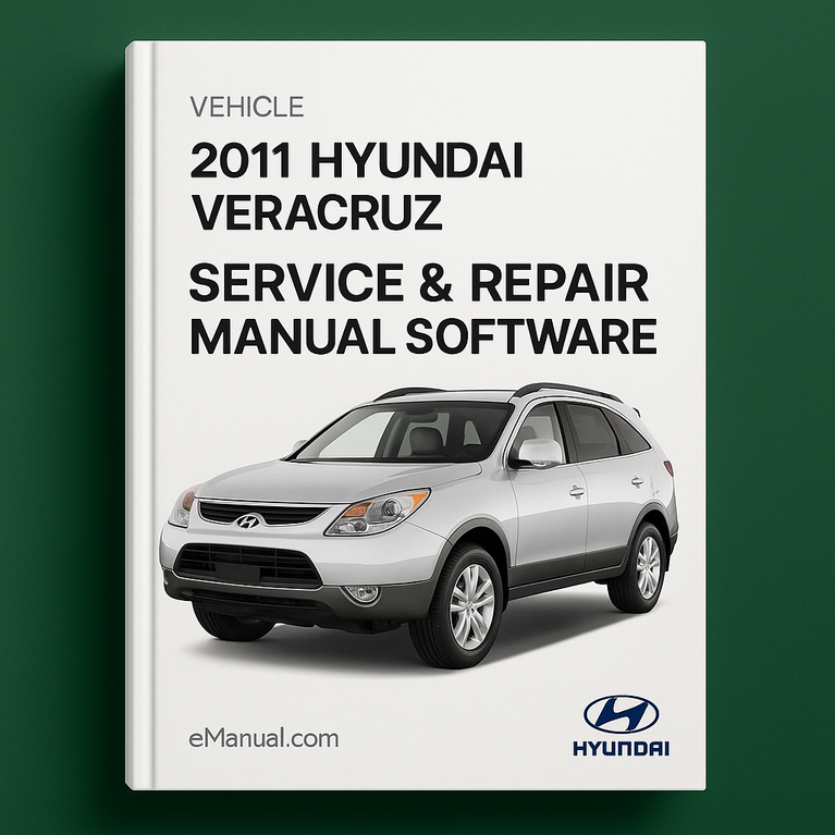 2011 Hyundai Veracruz Service & Repair Manual Software