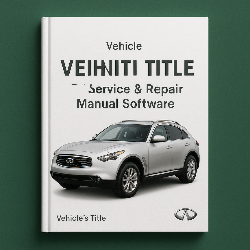 2007 Infiniti FX35 Service & Repair Manual Software