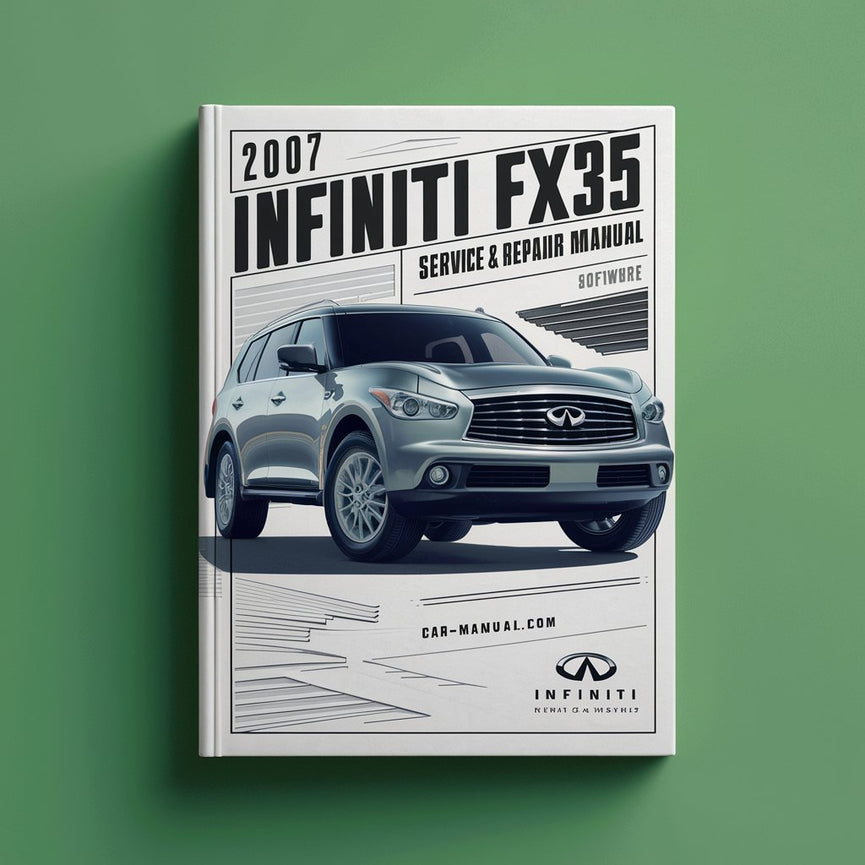 2007 Infiniti FX35 Manual de servicio y reparación Software Descargar PDF