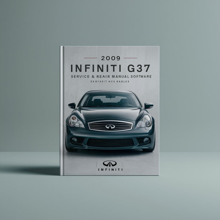 2009 Infiniti G37 Service & Repair Manual Software