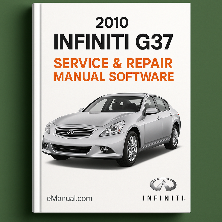 2010 Infiniti G37 Service & Repair Manual Software