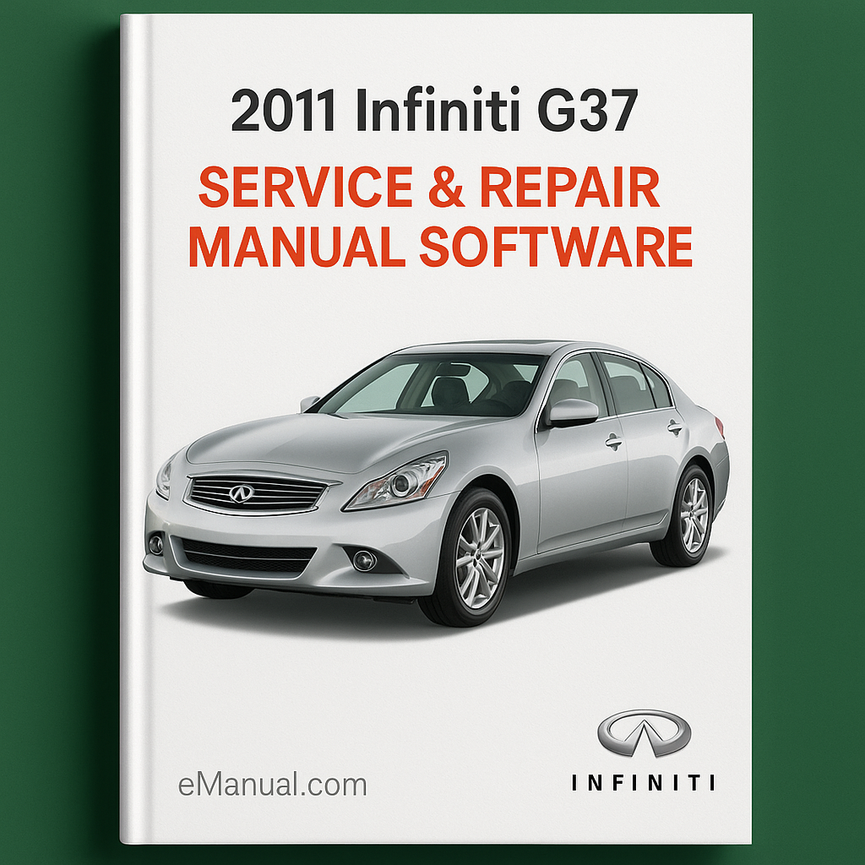 2011 Infiniti G37 Service & Repair Manual Software