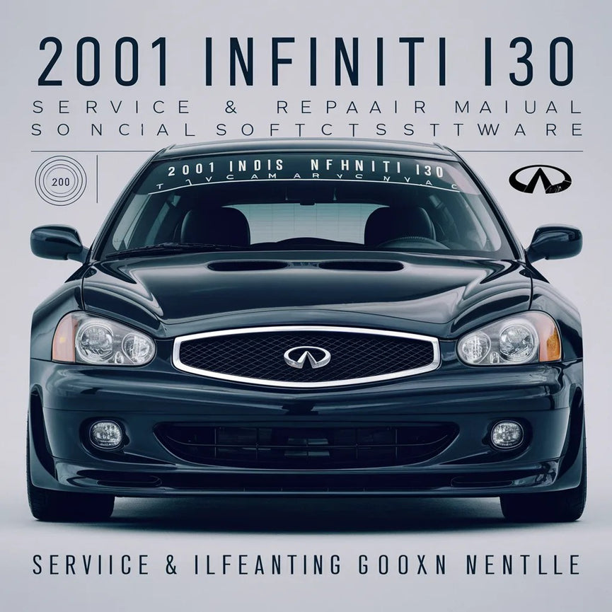 2001 Infiniti I30 Service & Repair Manual Software PDF Download