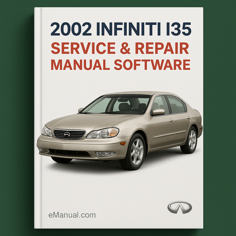 2002 Infiniti I35 Service & Repair Manual Software