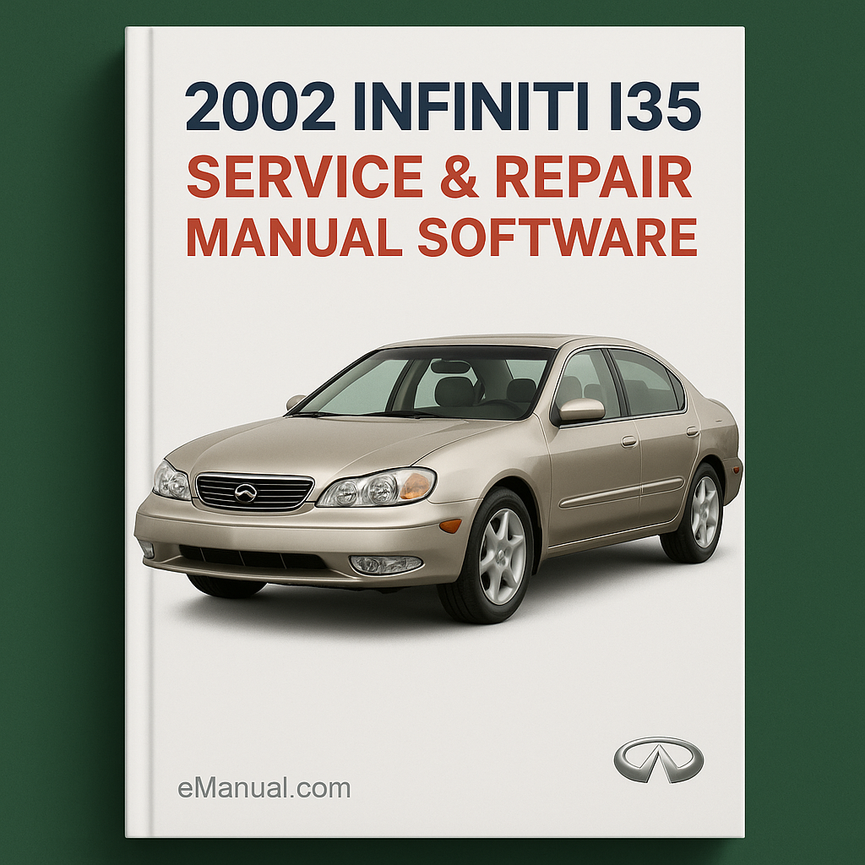 2002 Infiniti I35 Service & Repair Manual Software