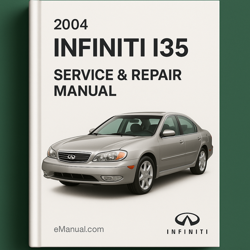 2004 Infiniti I35 Service & Repair Manual Software