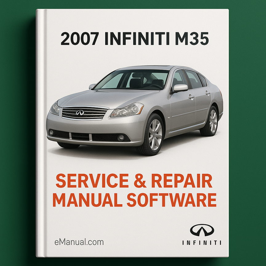 2007 Infiniti M35 Service & Repair Manual Software