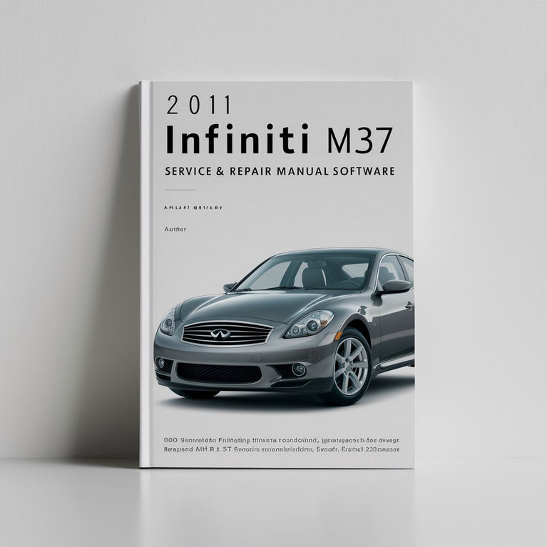 2011 Infiniti M37 Service & Repair Manual Software