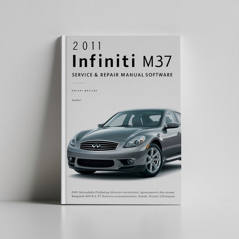 2011 Infiniti M37 Service & Repair Manual Software PDF Download
