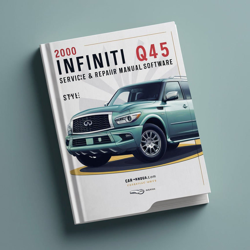 2000 Infiniti Q45 Service & Repair Manual Software PDF Download
