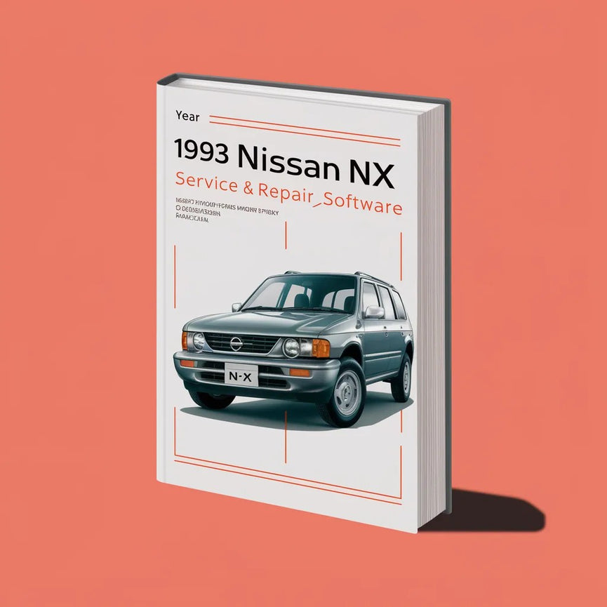 1993 Nissan NX Service & Repair Manual Software