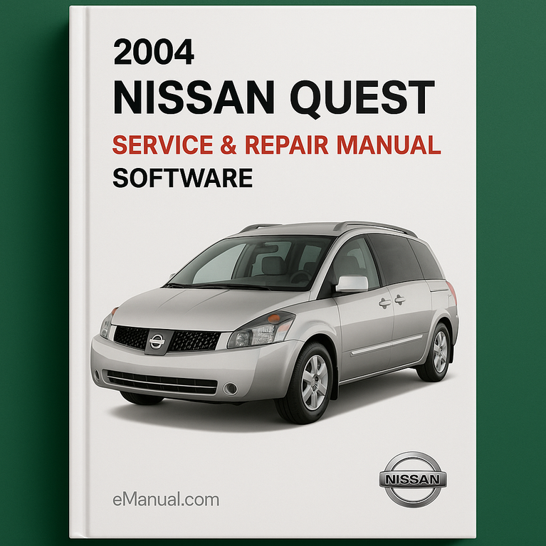 2004 Nissan Quest Service & Repair Manual Software