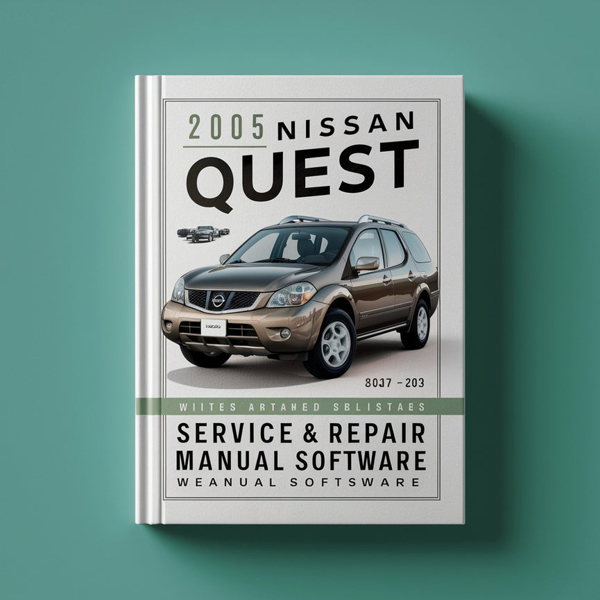 Software del manual de reparación y servicio Nissan Quest 2005