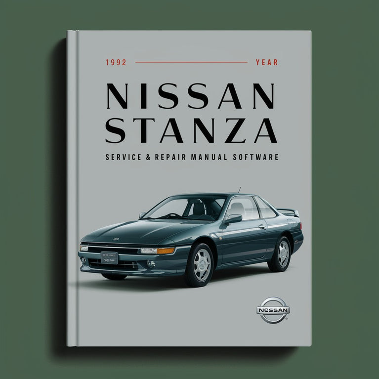 1992 Nissan Stanza Service & Repair Manual Software PDF Download