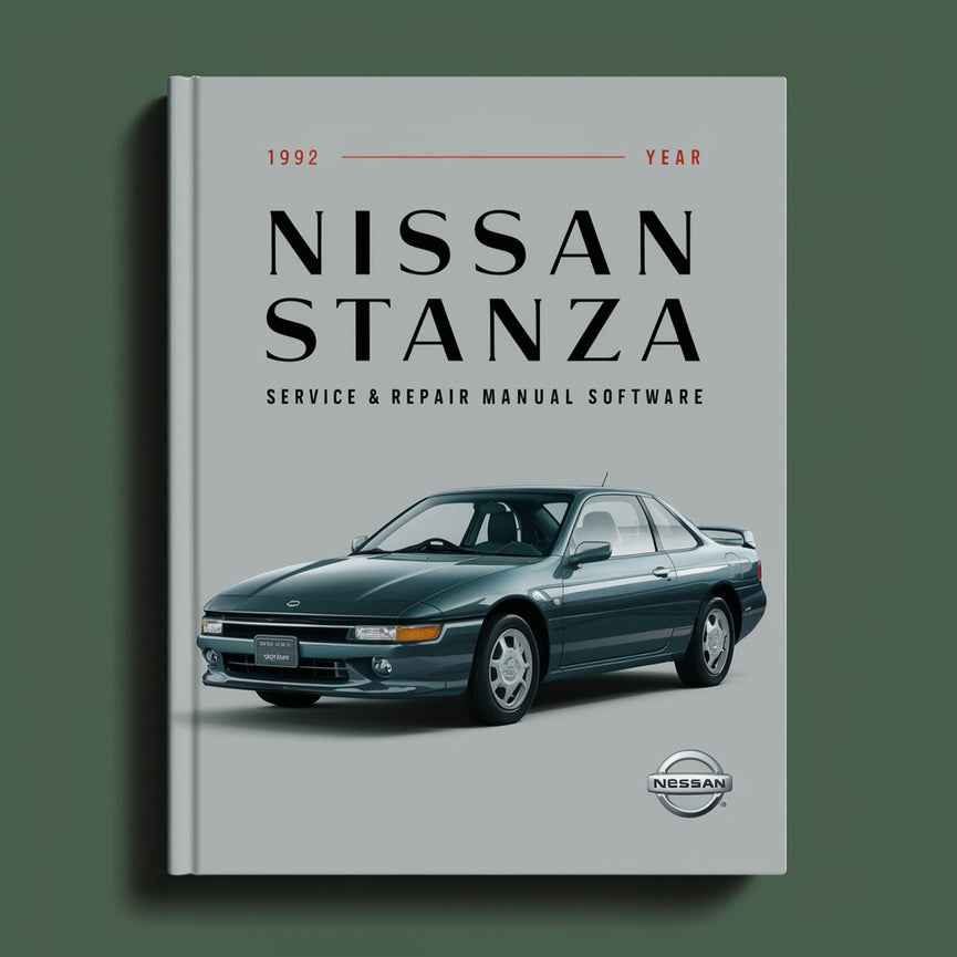 1992 Nissan Stanza Manual de servicio y reparación Software Descargar PDF
