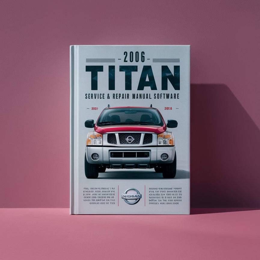 Software del manual de servicio y reparación de Nissan Titan 2006