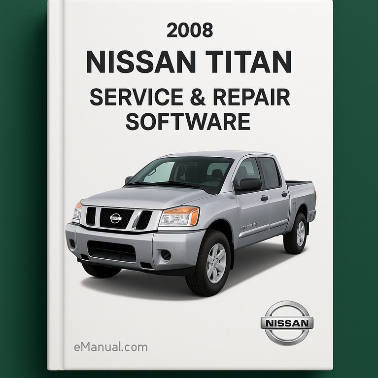 2008 Nissan Titan Service & Repair Manual Software